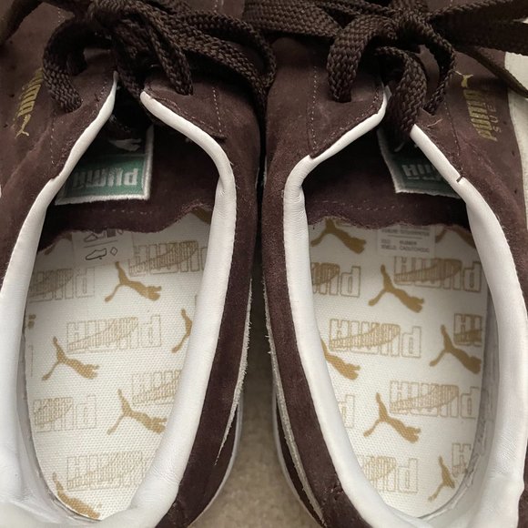 Puma Brown Suede Shoes - Sz12 - Picture 6 of 7